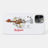 Cooles Cartoon mit lustiger Ausführung Case-Mate iPhone Hülle (Rückseite (Horizontal))