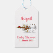 Cooles Cartoon mit lustiger Ausführung Geschenkanhänger (Vorderseite)