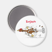 Cooles Cartoon mit lustiger Ausführung Magnet (Vorderseite/Rückseite)