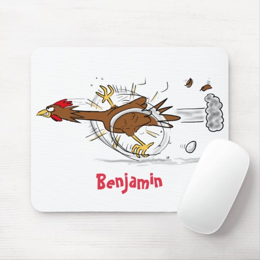 Cooles Cartoon mit lustiger Ausführung Mousepad (Mit Mouse)