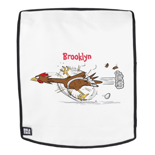 Cooles Cartoon mit lustiger Ausführung Rucksack (Abnehmbare Front)
