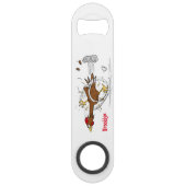 Cooles Cartoon mit lustiger Ausführung Speed Flaschenöffner (Vorderseite)