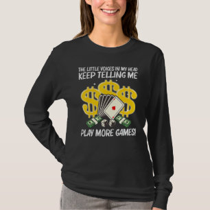 Cooles Casino Für Männer Frauen Casino Glücksspiel T-Shirt