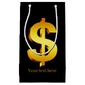 cooles Casino-Geldzeichen Kleine Geschenktüte (Vorderseite)