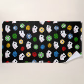 Cooles Casino Motel Badetuch (Vorderseite)