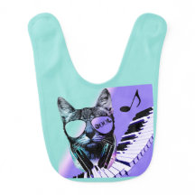Cooles Cat Bib