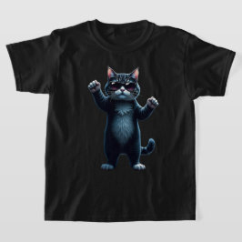 Cooles Cat Rock Dancer T-Shirt | Funny Animal Musi