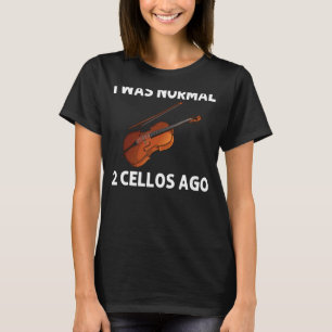 Cooles Cello für Männer Frauen Cello Player Musici T-Shirt