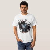 Cooles Chat-Design T-Shirt (Vorne ganz)