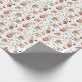 cooles chinesisches Muster Geschenkpapier (Ecke)