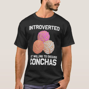 Cooles Concha für Männer Frauen Pan Dulce Lateinis T-Shirt