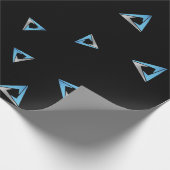 Cooles Cortex Kryptowährungszeichen Geschenkpapier (Ecke)