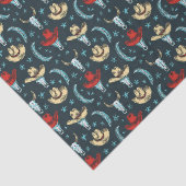 Cooles Country Cowboy-Muster Seidenpapier (Ausschnitt)