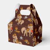 cooles Cowboy-Sheriff Geschenkschachtel (Vorderseite)