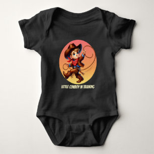 Cooles Cowboy-Training Baby Strampler