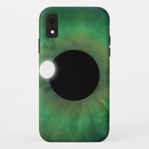 Cooles Creepy eyePhone Green Eye Iris Eyeball Case-Mate iPhone Hülle