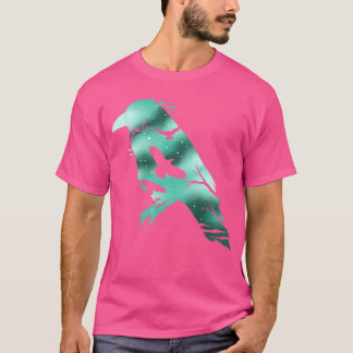 Cooles Crow Bird Watching Shirt Raven Vogelbeobach