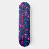 Cooles Cyberpunk Anime - japanisches Skateboard (Vorderseite)