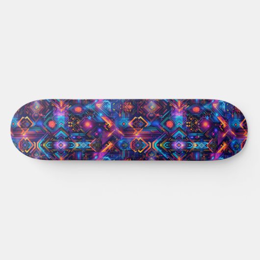 Cooles Cyberpunk Anime - japanisches Skateboard (Horizontal)