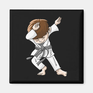 Cooles Dabbing Karate Boy Funny Angesagt-hop Judo Magnet