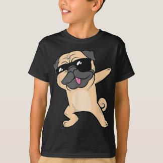 Cooles Dabbing Mops Shirt - Funny Mops Dabbing Tan