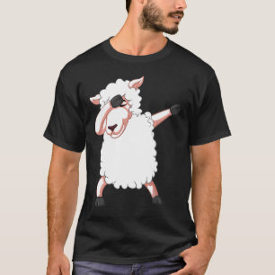 Cooles Dabbing Schafe Funny Bauer Lamb Tiertanz T-Shirt