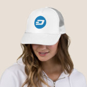 Cooles Dash Cryptowährungs-Münzzeichen Truckerkappe (Beispiel)