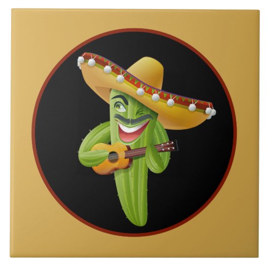 cooles Dekor im Südwesten Fliese (Vorderseite)