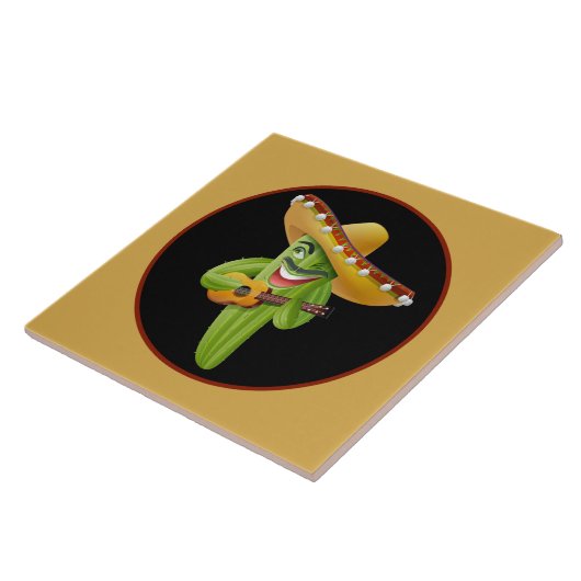 cooles Dekor im Südwesten Fliese (Seite)