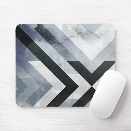 Cooles dekoratives Graudekorationsdesign Mousepad (Mit Mouse)