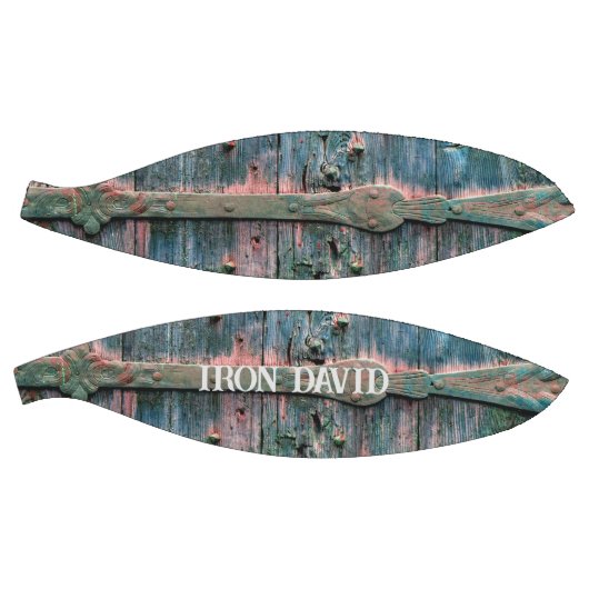 Cooles dekoratives Holztor personalisierbar Basketball (Panele)