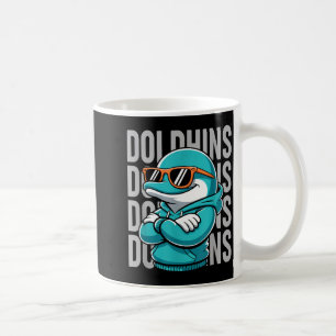 Cooles Delfin-Geschenk für Männer Frauen Jungen Mä Kaffeetasse