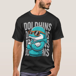 Cooles Delfin-Geschenk für Männer Frauen Jungen Mä T-Shirt