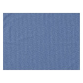 Cooles Denim-blaue Jeans Tischdecke (Vorderseite (Horizontal))