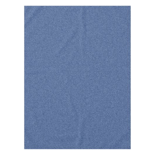 Cooles Denim-blaue Jeans Tischdecke (Vorderseite)