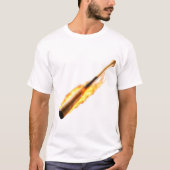 Cooles Design des Baseball-Bats T-Shirt (Vorderseite)
