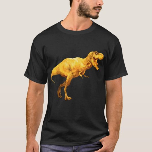 cooles Design des T-Rex-Dinosaurier-grafischen T - T-Shirt (Vorderseite)