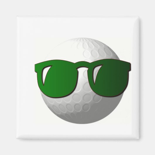 Cooles Design für den Golfball Magnet (Vorne)
