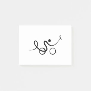 Cooles Design für Radfahrer Post-it Klebezettel