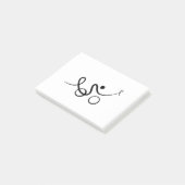 Cooles Design für Radfahrer Post-it Klebezettel (angewinkelt)