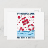 Cooles Design für Rettungsschwimmer - wenn Sie ein Postkarte (Vorne/Hinten)