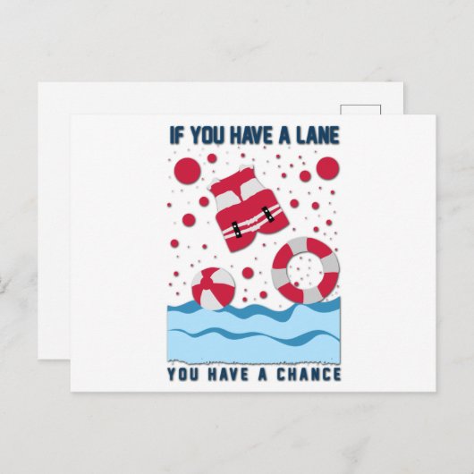 Cooles Design für Rettungsschwimmer - wenn Sie ein Postkarte (Vorne/Hinten)