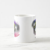 Cooles Design für Stahlkugeln Kaffeetasse (Mittel)