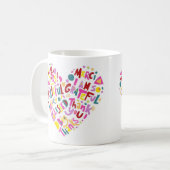 Cooles Design Kaffeetasse (Vorderseite Links)