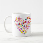 Cooles Design Kaffeetasse (Links)