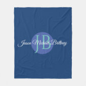 Cooles Design Personalisieren des Kid-Namens und d Fleecedecke (Vorderseite)