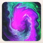 Cooles Design Rechteckiger Pappuntersetzer (Vorderseite)