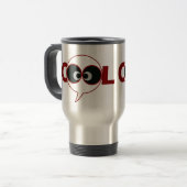 Cooles Design Travel Mug Reisebecher (Vorderseite Links)