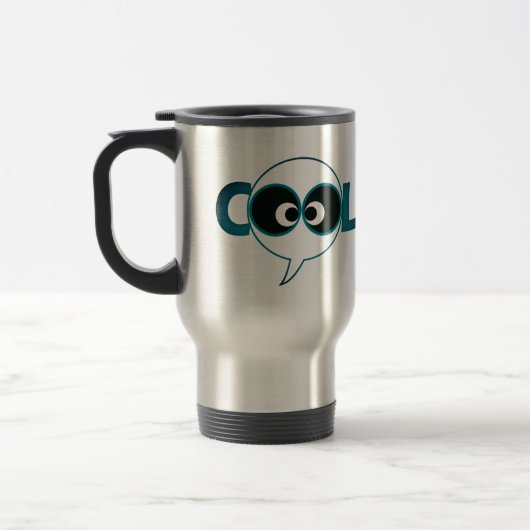 Cooles Design Travel Mug Reisebecher (Links)