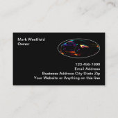 Cooles Design von Geschäftskarten für Automobile Visitenkarte (Rückseite)